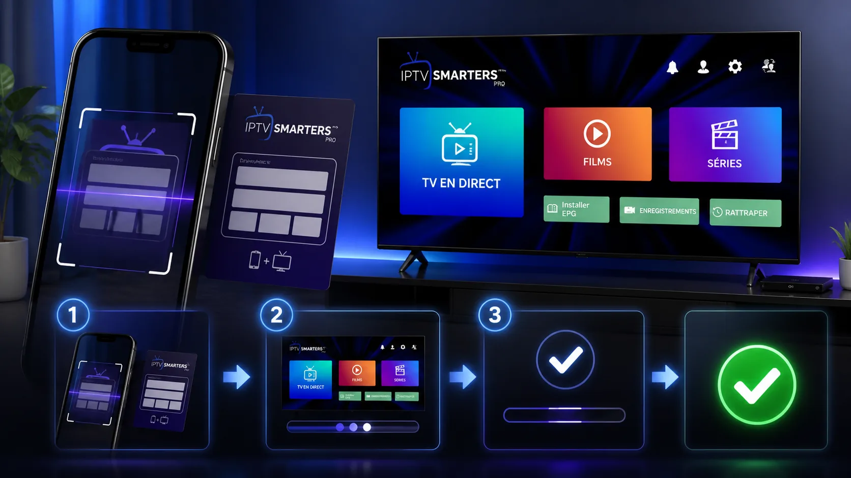 Comment activer IPTV Smarters Pro étape par étape