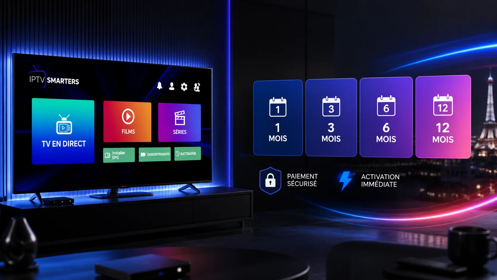 Comment s’abonner à IPTV Smarters Pro en France