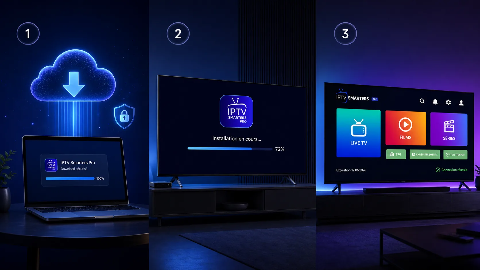 Télécharger et installer IPTV Smarters Pro en 2026